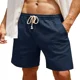 thumbnail image 1 of Bermuda Short Casual Playa De Algodón Y Lino Para Hombre, 1 of 8