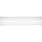 Nuvo Lighting 60922 - 2 Light White Plastic Shade Vanity Light Fixture (60-922)