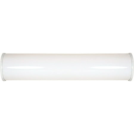 Nuvo Lighting 60922 - 2 Light White Plastic Shade Vanity Light Fixture (60-922)