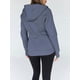 thumbnail image 5 of Sudaderas con Capucha y Cremallera para Mujer, Chaquetas de Forro , Sudaderas de Gran Tamaño, Conjuntos de Moda de Otoño, Suéteres, Ropa de Invierno. Azul Pizarra XL, 5 of 9