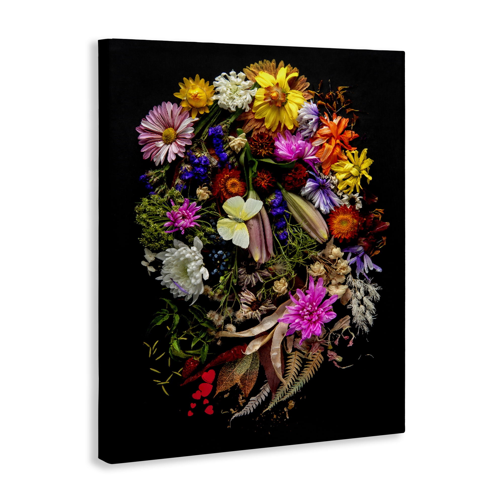 Stupell Industries November Flower Arrangement Canvas Wall Art, design by Carl Kravats