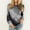 Gray, variant on Babysbule Womens Tops Long Sleeve Women's Fashion Printed Loose T-shirt Long Sleeves Blouse Round Neck Casual Tops