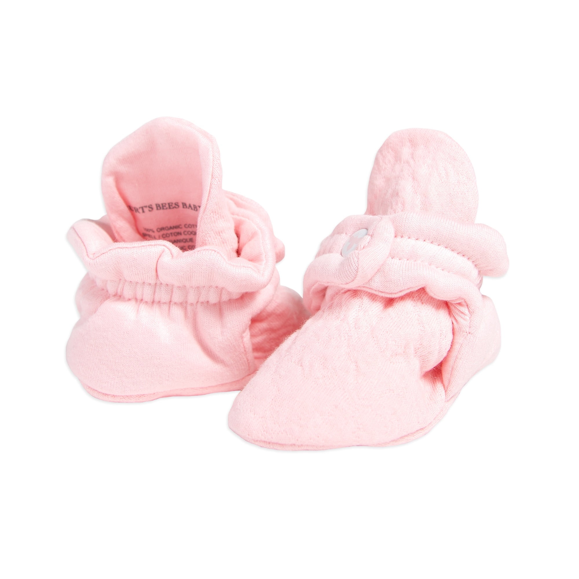 Burt s Bees Baby Quilted Bee Organic Cotton Booties Size 6 9 Months