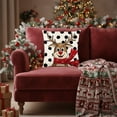 thumbnail image 6 of FastXmas Christmas Pillow Covers 18x18 Inch Pillow Covers Xmas Decorations Merry Christmas Pillows Winter Holiday Farmhouse Seasonal Throw Case Decor for Sofa Couch, 6 of 6