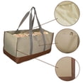thumbnail image 1 of Bolsa de leña Soporte para transporte de troncos al aire libre Bolsa de transporte de madera para leña de gran capacidad, 1 of 5