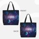 thumbnail image 2 of Balery Planets Stars And Galaxies1 Bolsa de Mano para Mujeres con Cremallera, Bolsa de Gimnasio con Compartimentos, Bolsa para Laptop, Bolsa para Trabajo, 2 of 7