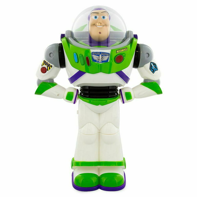 Toy Story Buzz Lightyear Light Up Bubble Blower Toy Figure 