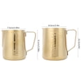 thumbnail image 2 of Milk Frothing Pitcher,Stainless Steel Coffee Milk Frothing Cup Pitcher Jug with Scale for Home Coffee Latte Art [S], 2 of 9