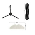 thumbnail image 2 of Hepa Filter Main Side Brush Mop Cloths Rag Dust Bag Replacement, 2 of 5