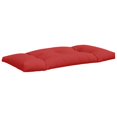 thumbnail image 5 of vidaXL Coussins de Palette 3 Pcs Tissu Rouge, 5 of 5