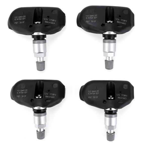 iSpchen 4PCS TPMS Sensor for Honda Acura MDX 2005-2006, Ridgeline 2006-2014, Odyssey Touring 2005-2007, Pilot 2005-2008 Frequency 315MHz Tire Pressure Monitoring Sensor Replace 06421-S3V-A04