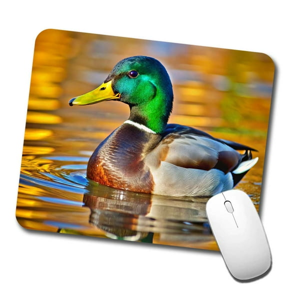 Mallard Duck Mouse Pad Low Profile Gaming Mat