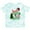 Tie Dye Green, variant on Inktastic Santa is Promoting Me to Big Sister Green Plaid Tree Girls Toddler T-Shirt