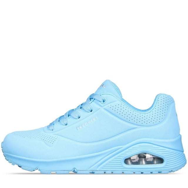 Tenis Skechers UNO para Mujer 73690LTBL azul cielo 25.5