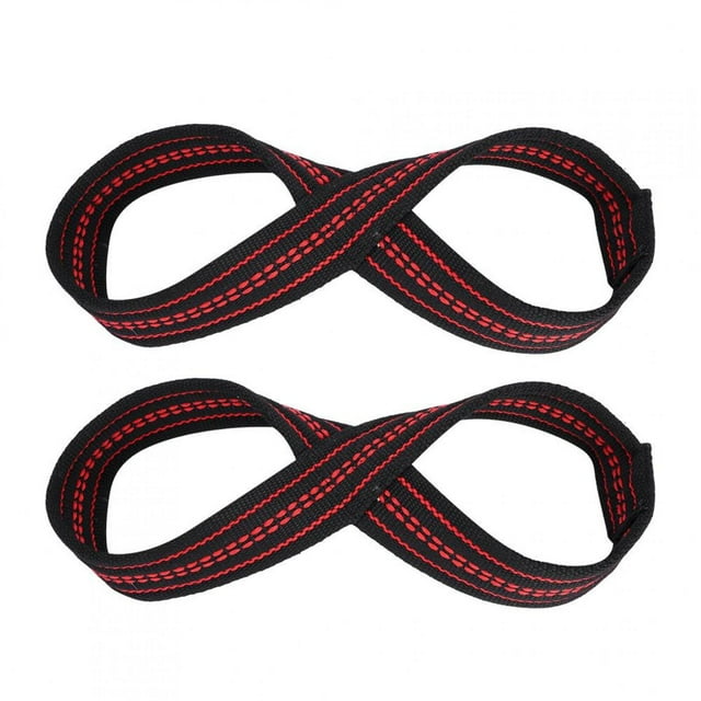 Wear-resistant 2 Colors Workout Straps, Weight Lifting Wrist Strap, For Weightlifting, Powerlifting, Bodybuilding For Strength Training, Deadlift
