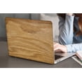 thumbnail image 1 of KSK KAISHEK Hard Case Only for MacBook Pro 14" with Touch ID Type C + Black Keyboard Cover Model: A2779 M2 & A2442 M1 (Wood grain 51), 1 of 5