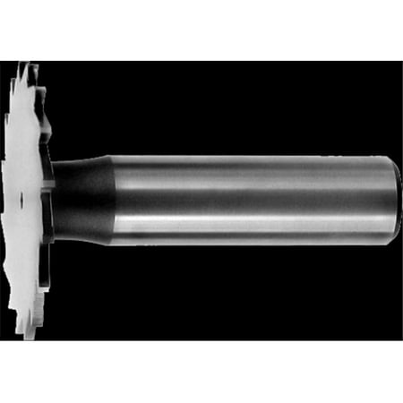 

Straight Tooth Shank Type Narrow Width Right Hand Woodruff Keyseat Cutter High Speed Steel - 1 dia. x 0.109 W x 0.50 Shank