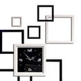 thumbnail image 3 of Espejo Reloj de pared Juego de pegatinas Autoadhesivo Rectangular Dormitorio Tienda Decoración de arte Calcomanías decorativas espejadas Póster tholdsy JJ18148-00, 3 of 6