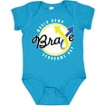 thumbnail image 3 of Inktastic World Down Syndrome Day Brave Boys or Girls Baby Bodysuit, 3 of 5