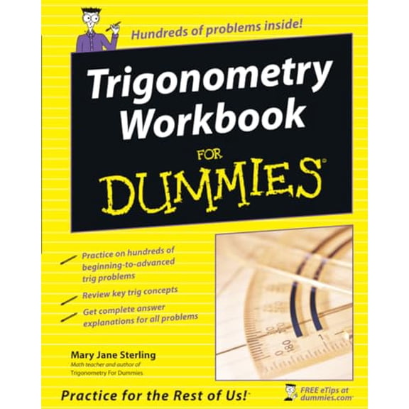 Pre-Owned Trigonometry Workbook For Dummies Paperback