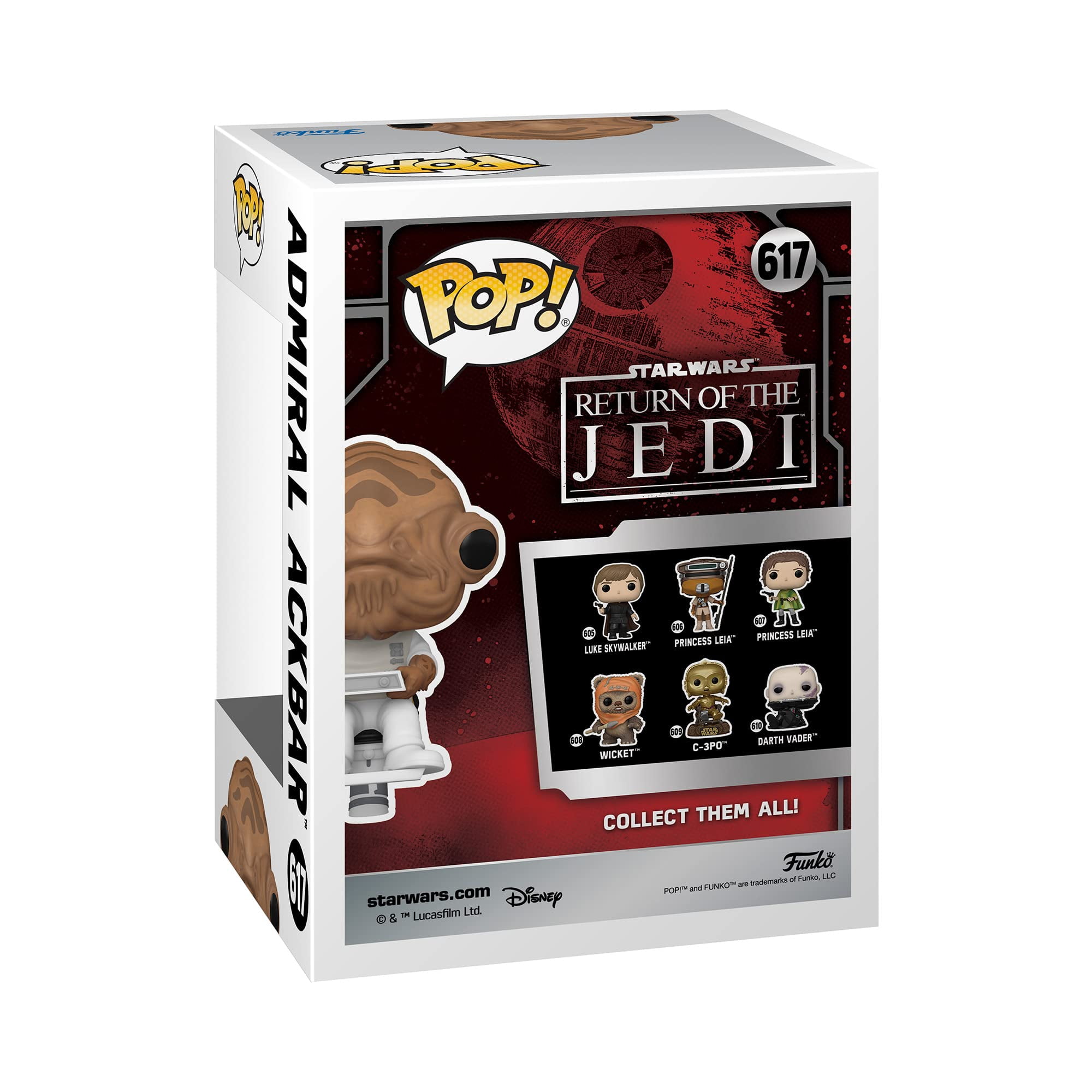 【日本未入荷】Funko POP! Admiral Ackbar 限定版 Pop! Admiral Ackbar (Retro) | Funko