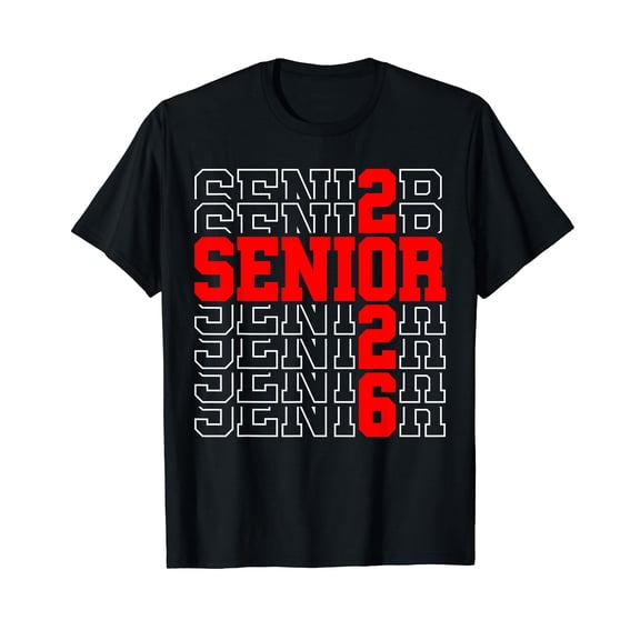 Funny Senior Graduation Gift Class of 2026 Senior Boys Girls T-Shirt
