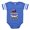 Royal Blue, variant on CafePress - Wombats Are My Spirit Animal Australia Flag Premiu - Cute Infant Baby Football Bodysuit