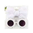 thumbnail image 2 of Kid Bow Headbands Hairbands with Sunglass，Flower Shaped Sunglasses Hair Accessories for Baby Girls Newborns Infants Toddlers Kids, 2 of 5