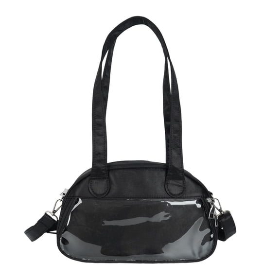 ROZYARD PU Itabag for Pin Display Bows Shoulder Bag PU Crossbody Bag