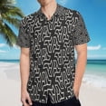 thumbnail image 5 of High Quality Hawaiian Shirts for Men Short Sleeve Aloha Beach Shirt Floral Summer Casual Button Down Shirts Blouses 6I2C22, 5 of 7