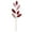 Red, variant on Vickerman 20" Rose Gold Mesh Apple Leaf Artificial Christmas Spray. Includes 3 sprays per pack.