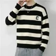 thumbnail image 3 of Suéteres de punto de otoño e invierno para hombre, jersey de manga larga para hombre, ajuste holgado e informal, tejido de alta calidad Y2k, prendas de punto originales, 3 of 5