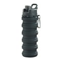 thumbnail image 1 of Kmbangi Portable Collapsible Silicone Water Bottle with Lid Foldable Kettle, 1 of 4