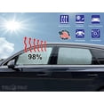 thumbnail image 2 of Side Window Rear Seat Sunshades for 2008-2013 Toyota Highlander SUV (Set of 2), 2 of 9