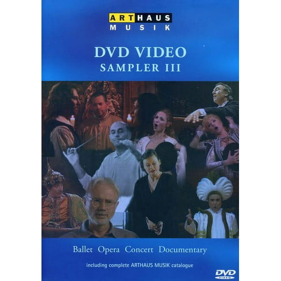 DVD Video Sampler 3 (DVD), Arthaus Musik, Music & Performance