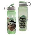 thumbnail image 3 of Kids Canteen 30oz Water Bottle Baby Yoda Pop Up Lid with Shoulder Strap, 3 of 5