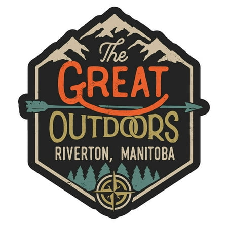 

Riverton Manitoba The Great Outdoors Design 4-Inch Fridge Magnet