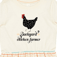 thumbnail image 4 of Inktastic Backyard Chicken Farmer Ancona Hen Girls Toddler Dress, 4 of 5