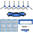 thumbnail image 1 of Replacement Parts Main Brush Side Brushes Filter For E20 E30 E31 Vacuum Cleaner Robot Accessories, 1 of 4