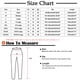 thumbnail image 3 of ICHUANYI Clearance Womens Elastic Waist Stretch Printing Thin Stretch Skinny Button Pants Trousers(Blue, XXL) ICHUANYI WER2023081110466, 3 of 8