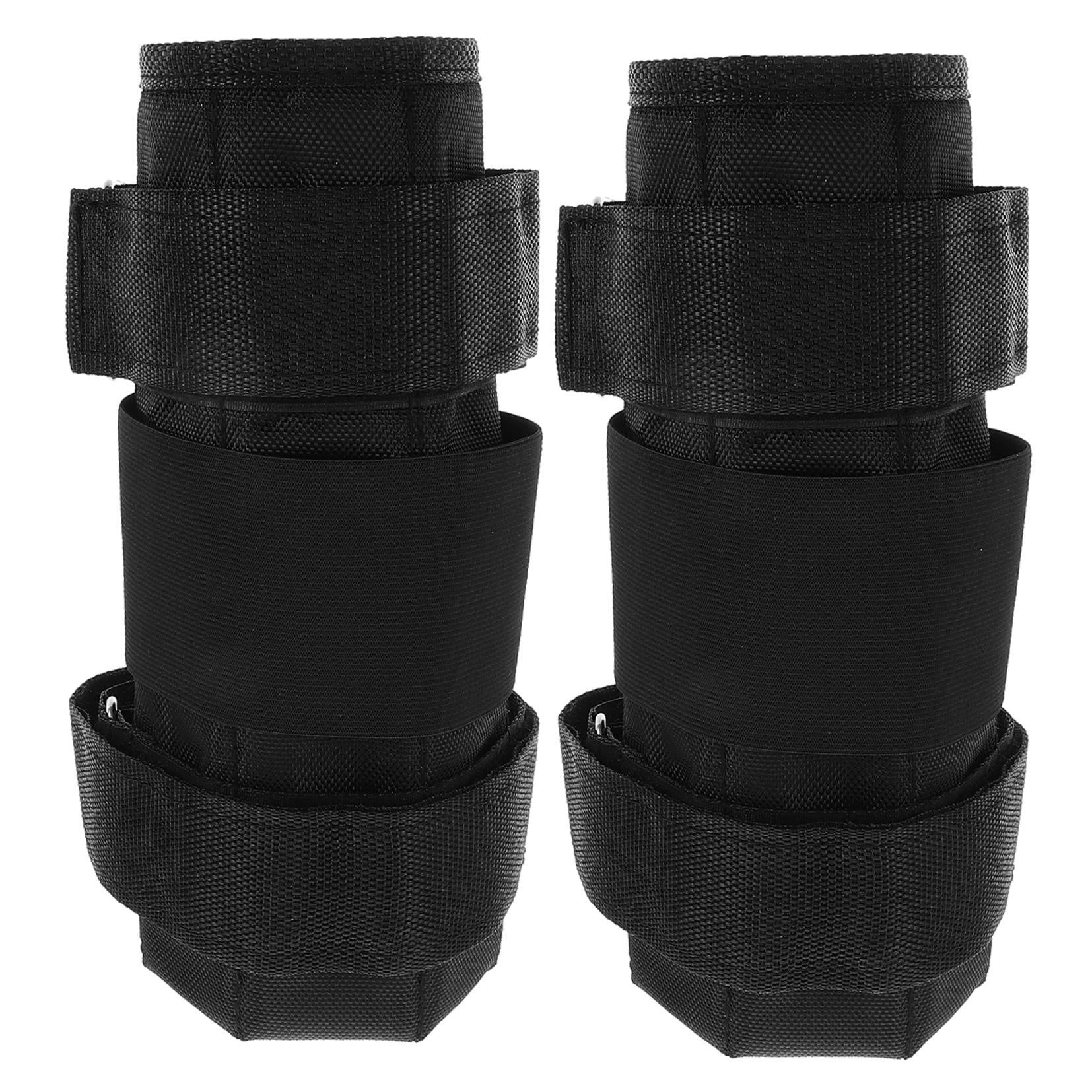 FUTUREORYY Training Ankle Weight Cover Black 1 Pair 11.8X10.6X0.6In