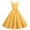 Yellow, variant on Women's Casual Tennis Dress Elegant Sleeveless 1950s Evening Party Prom Dress for Women Pink M