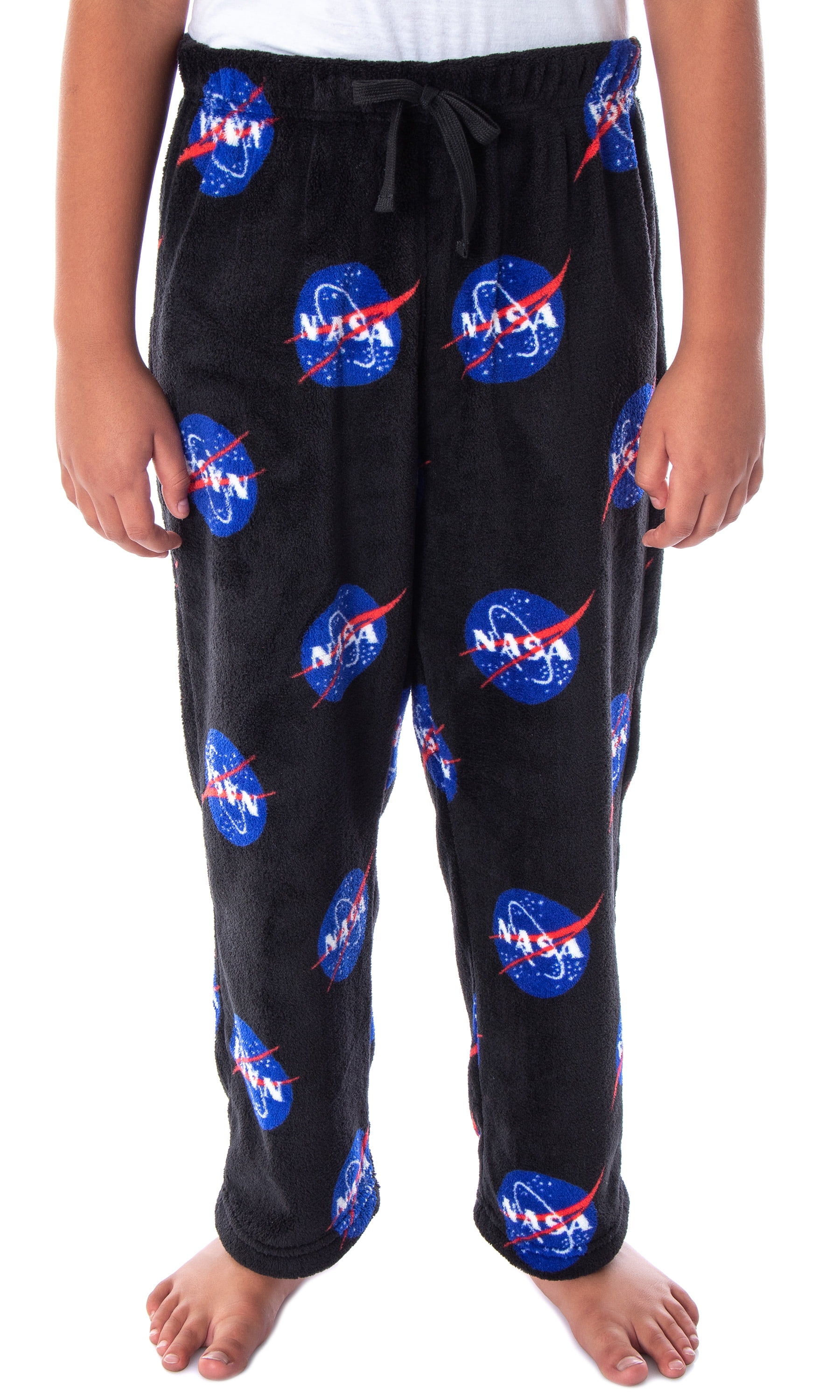 men's plush fleece pajama pants