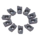 thumbnail image 1 of Insertos De Torno CNC, Velocidad De Corte Rápida Cuchillas De Torno CNC 10 Piezas Fácil Almacenamiento Acabado Fino Recubrimiento Multicapa Para Acero De aleación, 1 of 8