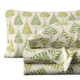 thumbnail image 2 of Great Bay Home Holiday Flannel Sheet Set - 100% Turkish Cotton - Double Brushed (Twin, Vertical Trees), 2 of 6