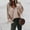 F-384Pink, variant on ZHOGXU Women Knit Sweater Long Sleeve V Neck Solid Color Loose Fit Comfortable Warm Pullover Tops For Casual Daily Wear Black L