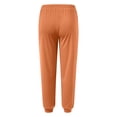 thumbnail image 6 of LRen Joggers for Women with Zipper Pockets Lightweight High Waisted Athletic Pants Solid Casual Loose Pants for Travel Lounge Workout Sweatpants, 6 of 6