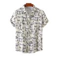 thumbnail image 2 of Nuevas camisas hawaianas para hombres y mujeres, moda de verano, camisetas de manga corta con estampado de hongos, camisetas para niños de calle Y2k, camisetas de playa Harajuku, 2 of 5