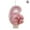 6, variant on Pink Number Birthday Candles 0-9 Big Number Candle Cake Topper Decoration X6P2