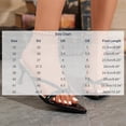 thumbnail image 3 of Qingpeng Womens Kitten Heel Thong Sandals Pointed Toe Crisscross Straps Slip On Mules for Summer Party and Vacation, 3 of 8